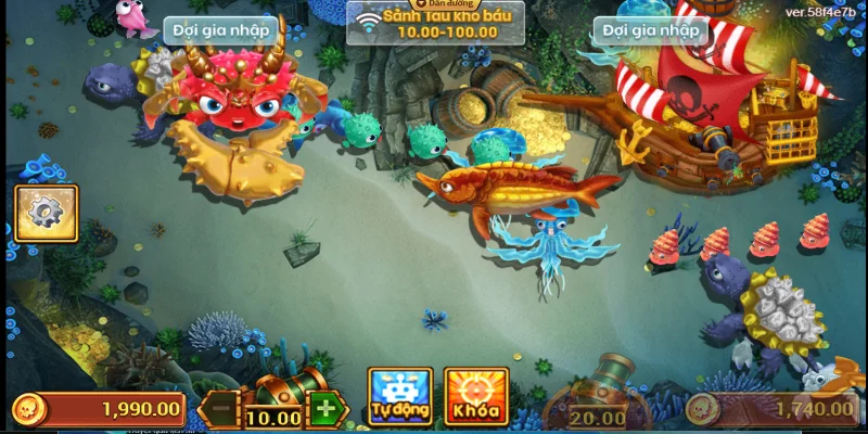 Siêu phẩm Bắn Cá Fa Chai Gaming gọi tên Bao Chuan Fishing 